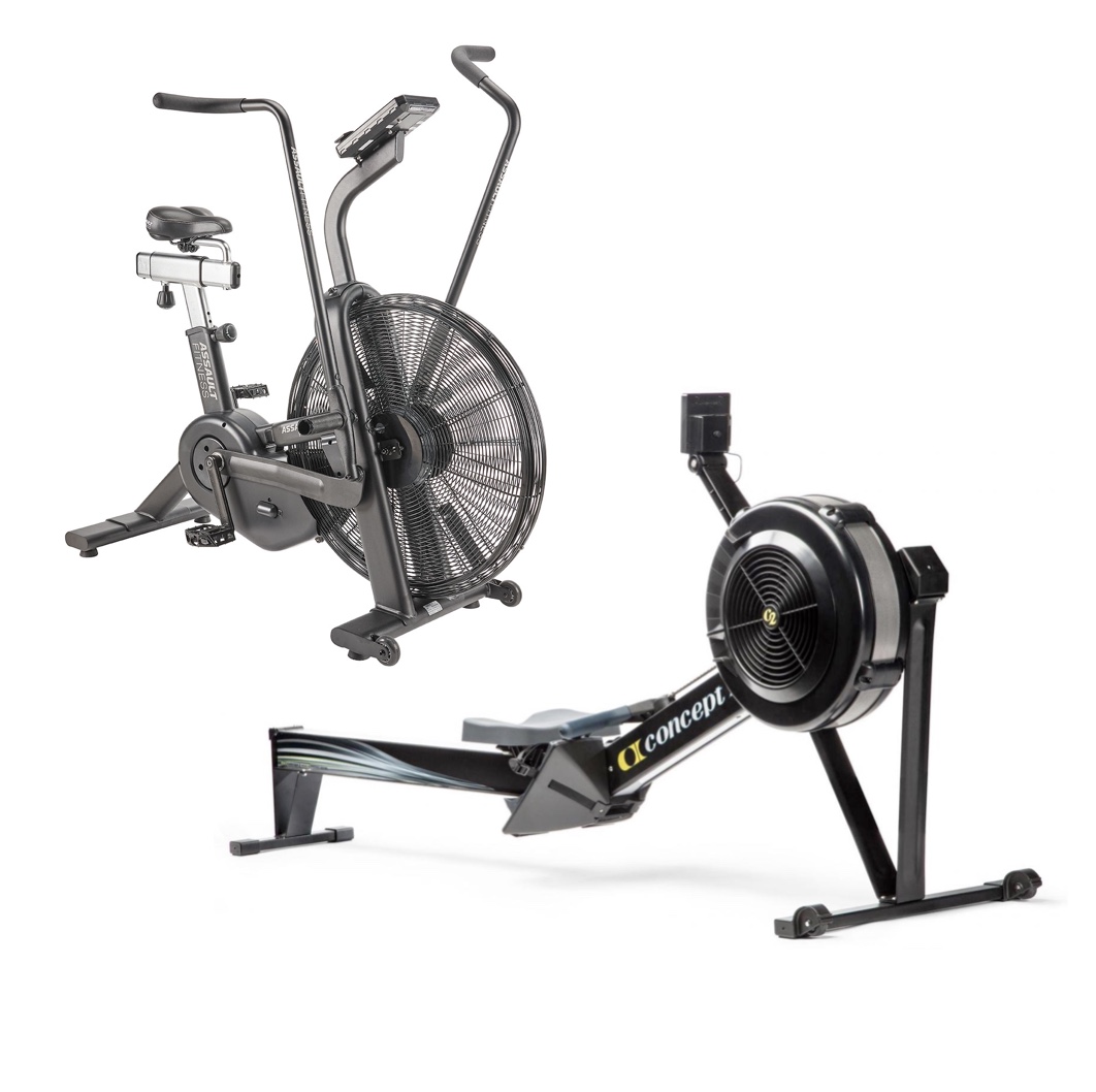 Комплект Concept2 RowErg Standart + AssaultBike PRO